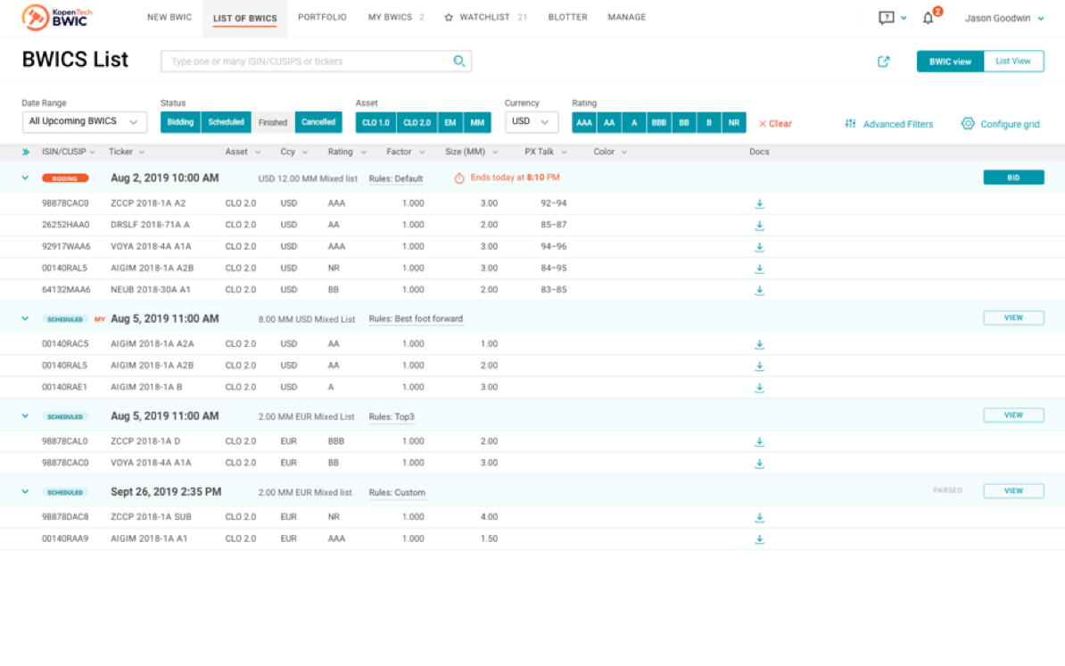 BWIC - KopenTech - Trading, Simplified.